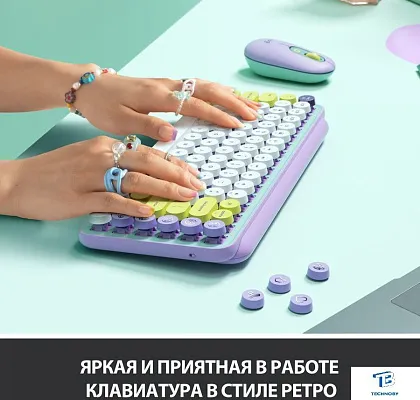 картинка Клавиатура Logitech Pop Keys 920-010717