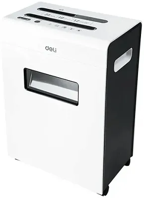 картинка Шредер Deli E9903 Белый/Черный