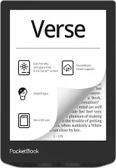 картинка Электронная книга PocketBook 629 PB629-M-CIS Серый