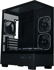 картинка Корпус XASTRA Q400M 5ARGB-FG-C6-UC Black