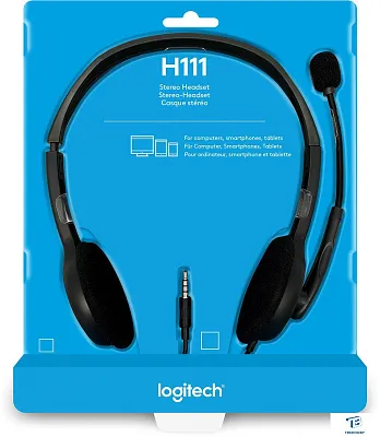 картинка Наушники Logitech H111 981-000594