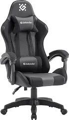 картинка Кресло Defender Okas 64054 черный/серый