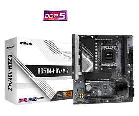 картинка Материнская плата ASRock B650M-HDV/M.2