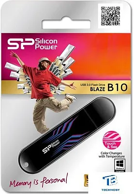 картинка Флэш накопитель Silicon-Power 128GB SP128GBUF3B10V1B