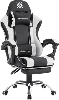 картинка Кресло Defender Tios 64055 Черный/Белый