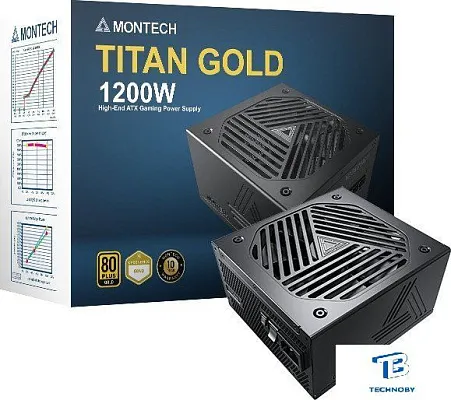 картинка Блок питания Montech 1200W TITAN GOLD
