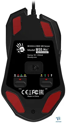 картинка Мышь A4Tech Bloody W60 Max черный