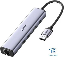 картинка USB хаб Ugreen CM475 60554