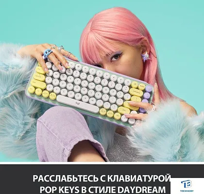 картинка Клавиатура Logitech Pop Keys 920-010717