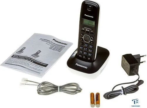 картинка Радиотелефон PANASONIC KX-TG1611RUW