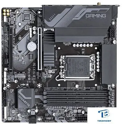 картинка Материнская плата GigaByte B760M GAMING X AX DDR5
