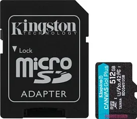 картинка Карта памяти Kingston SDCG4/512GB