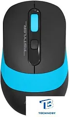 картинка Мышь A4Tech Fstyler FG10S Черный/синий