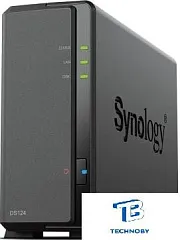 картинка Сетевой накопитель Synology DS124