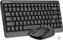 картинка Набор (Клавиатура+мышь) A4Tech Fstyler FG1110 черный/серый - превью 1