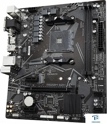 картинка Материнская плата Gigabyte A520M S2H