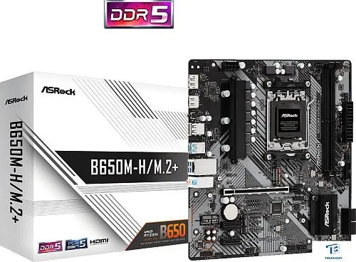 картинка Материнская плата ASRock B650M-H M.2+