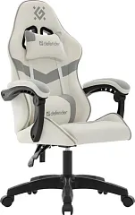 картинка Кресло Defender Savage 64834 Белый/Серый