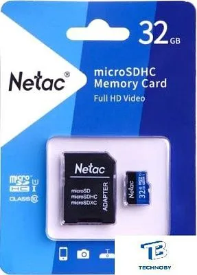 картинка Карта памяти Netac 32GB NT02P500STN-032G-R