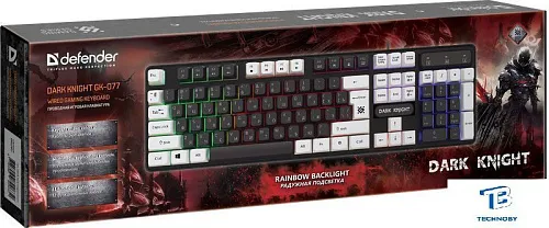 картинка Клавиатура Defender Dark Knight GK-077