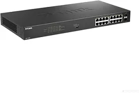 картинка Коммутатор D-Link DGS-1018P/B1A