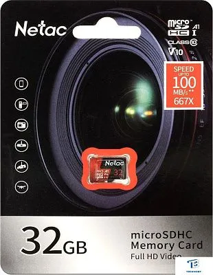 картинка Карта памяти Netac 32GB NT02P500PRO-032G-S