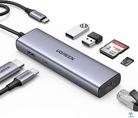 картинка USB хаб Ugreen CM512 90568