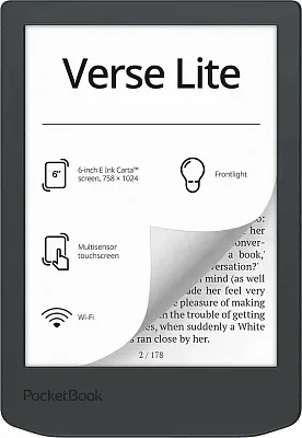 картинка Электронная книга PocketBook 619 PB619-T-CIS Черный