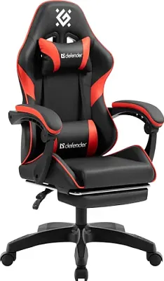 картинка Кресло Defender Serenity 64807 черный/красный