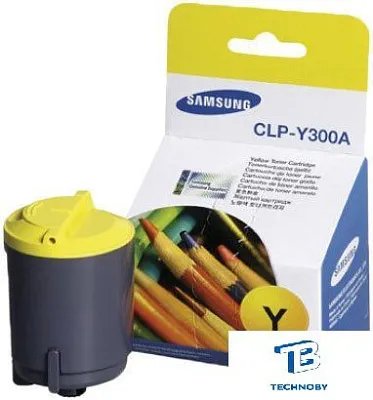 картинка Картридж Samsung CLP-Y300A желтый