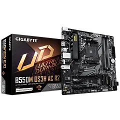картинка Материнская плата GigaByte B550M DS3H AC R2