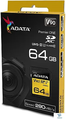 картинка Карта памяти A-Data 64GB ASDX64GUII3CL10-C