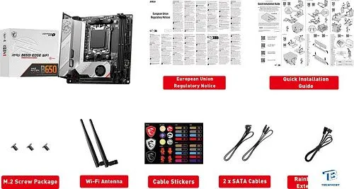 картинка Материнская плата MSI MPG B650i EDGE WiFi