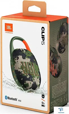 картинка Портативная колонка JBL Clip 5 Камуфляж