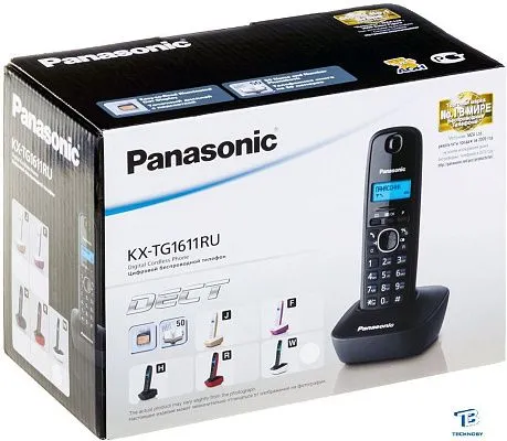 картинка Радиотелефон PANASONIC KX-TG1611RUW