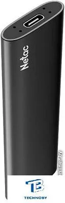картинка Внешний SSD Netac 2TB NT01ZSLIM-002T-32BK