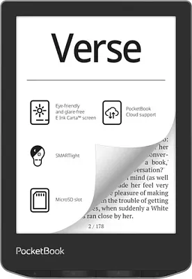 картинка Электронная книга PocketBook 629 PB629-M-CIS Серый