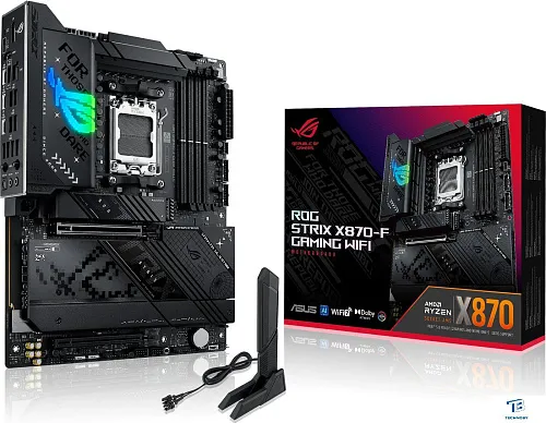 картинка Материнская плата Asus Rog Strix X870-F Gaming WiFi