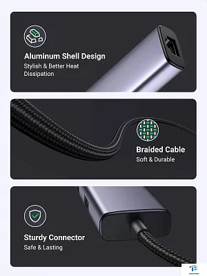 картинка USB хаб Ugreen CM475 60600