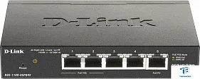 картинка Коммутатор D-Link DGS-1100-05PDV2/A1A