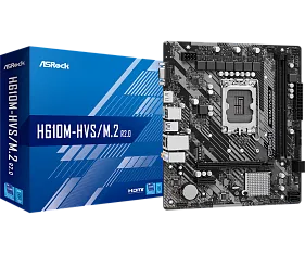 картинка Материнская плата ASRock H610M-HVS M.2