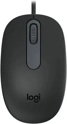 картинка Мышь Logitech M86 910-007661 Черный