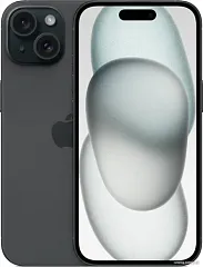 картинка Смартфон iPhone 15 Black 128GB