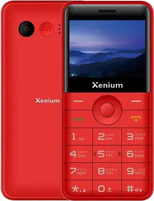 картинка Кнопочный телефон Xenium X700 Red