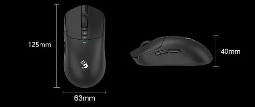картинка Мышь A4Tech Bloody R72 Ultra черный