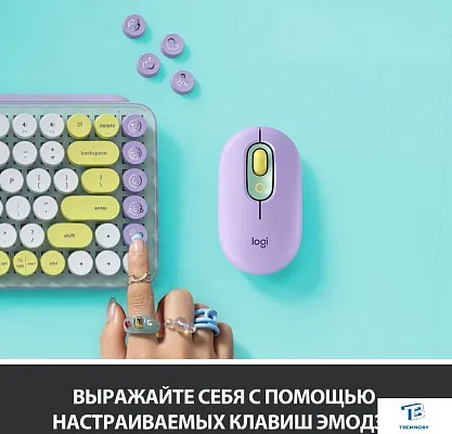 картинка Клавиатура Logitech Pop Keys 920-010717