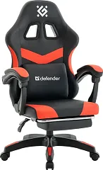 картинка Кресло Defender Runa PRO 64812 Черн/крас