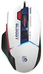 картинка Мышь A4Tech Bloody W95 Max Sports белый/темно-синий