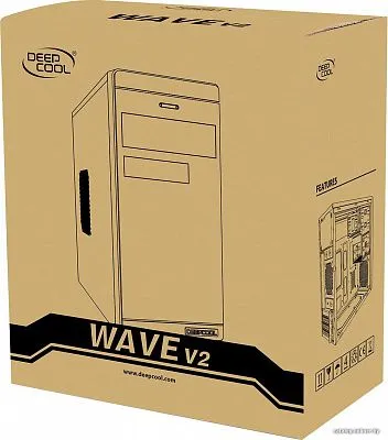 картинка Корпус Deepcool WAVE V2 Black