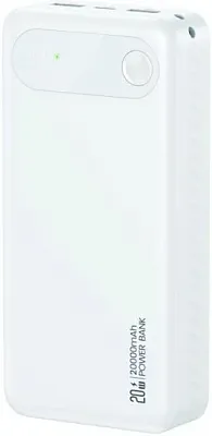 картинка АКБ Usams US-CD251 20KCD25102 20000mAh Белый